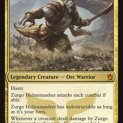 Zurgo Helmsmasher [Khans of Tarkir]