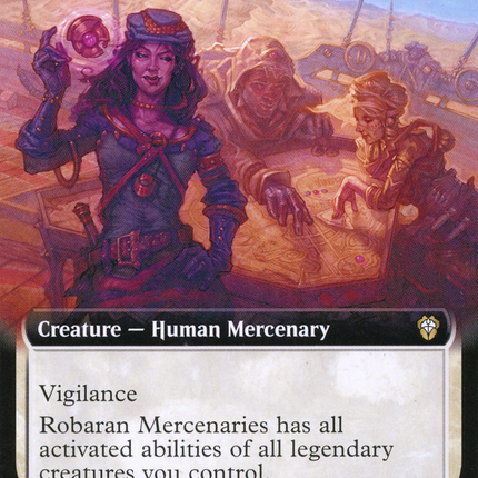 Robaran Mercenaries (Extended Art) [Dominaria United Commander]