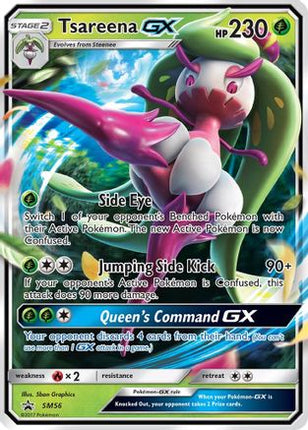 Tsareena GX - SM56 - null/null [SM Promos] Holofoil