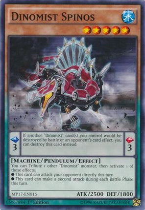 Dinomist Spinos (Common / Short Print) [MP17-EN015] 1st Edition