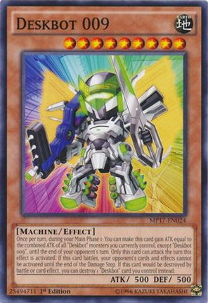 Deskbot 009 (Common / Short Print) [MP17-EN024] 1st Edition