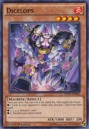 Dicelops (Common / Short Print) [MP17-EN025] 1st Edition