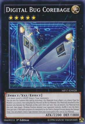 Digital Bug Corebage (Common / Short Print) [MP17-EN028] 1st Edition