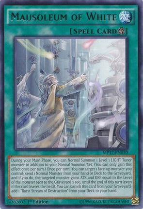 Mausoleum of White (Rare) [MP17-EN030] 1st Edition