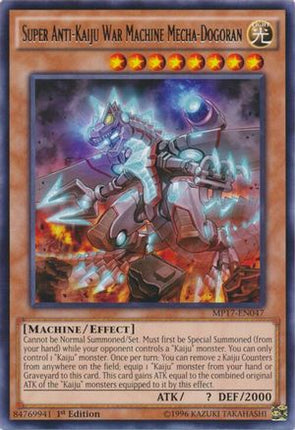 Super Anti-Kaiju War Machine Mecha-Dogoran (Rare) [MP17-EN047] 1st Edition