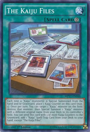 The Kaiju Files (Common / Short Print) [MP17-EN048] 1st Edition