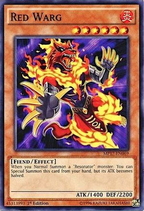 Red Warg [MP17-EN069] Common