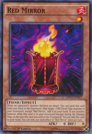Red Mirror (Common / Short Print) [MP17-EN071] 1st Edition