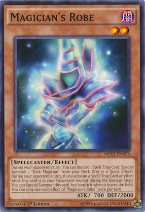 Magician's Robe (Common / Short Print) [MP17-EN073] 1st Edition