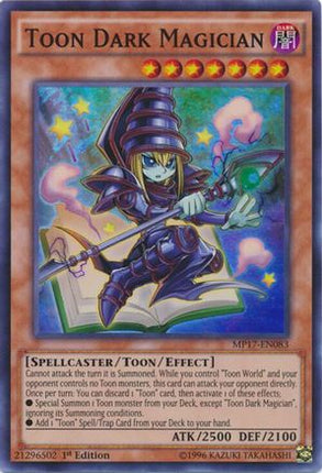 Toon Dark Magician (Super Rare) [MP17-EN083] 1st Edition