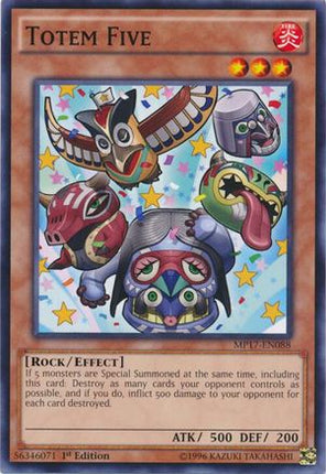 Totem Five (Common / Short Print) [MP17-EN088] 1st Edition