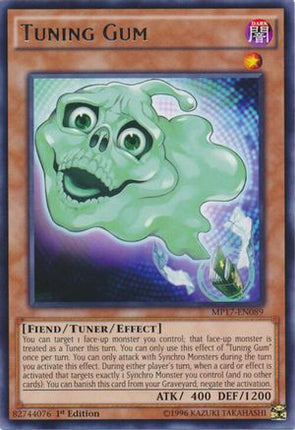 Tuning Gum (Rare) [MP17-EN089] 1st Edition