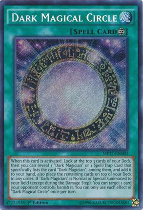 Dark Magical Circle (Secret Rare) [MP17-EN100] 1st Edition
