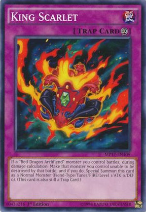 King Scarlet (Common / Short Print) [MP17-EN109] 1st Edition