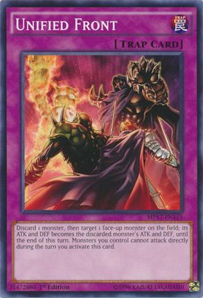 Unified Front (Common / Short Print) [MP17-EN115] 1st Edition
