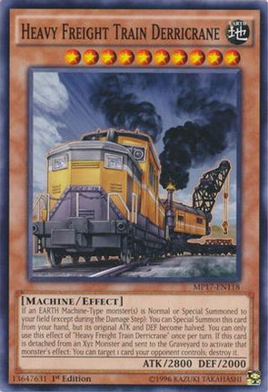 Heavy Freight Train Derricrane (Common / Short Print) [MP17-EN118] 1st Edition