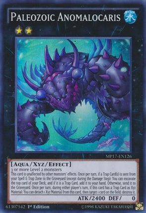 Paleozoic Anomalocaris (Super Rare) [MP17-EN126] 1st Edition