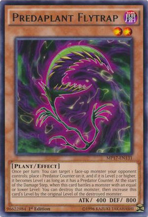 Predaplant Flytrap (Rare) [MP17-EN131] 1st Edition