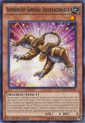 Superheavy Samurai Soulpeacemaker (Rare) [MP17-EN134] 1st Edition