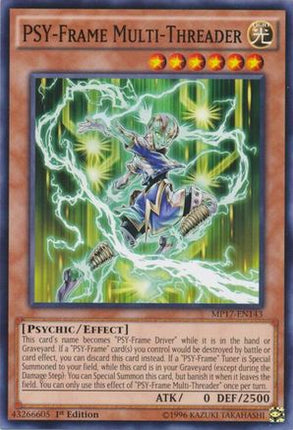 PSY-Frame Multi-Threader (Common / Short Print) [MP17-EN143] 1st Edition