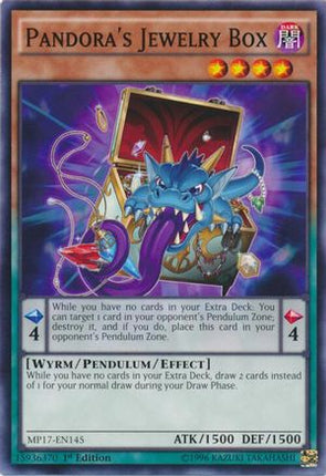 Pandora's Jewelry Box (Common / Short Print) [MP17-EN145] 1st Edition