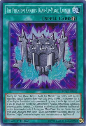 The Phantom Knights' Rank-Up-Magic Launch (Super Rare) [MP17-EN152] 1st Edition