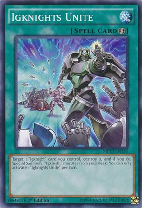 Igknights Unite (Common / Short Print) [MP17-EN155] 1st Edition