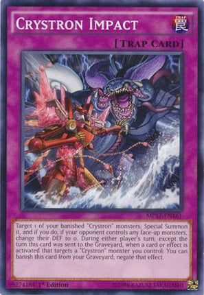Crystron Impact (Common / Short Print) [MP17-EN161] 1st Edition