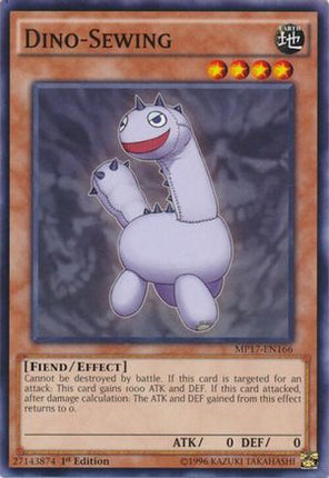 Dino-Sewing (Common / Short Print) [MP17-EN166] 1st Edition