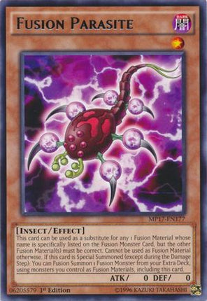Fusion Parasite (Rare) [MP17-EN177] 1st Edition