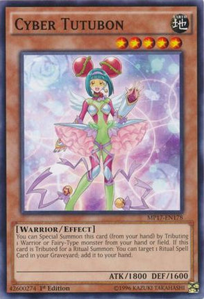 Cyber Tutubon (Common / Short Print) [MP17-EN178] 1st Edition
