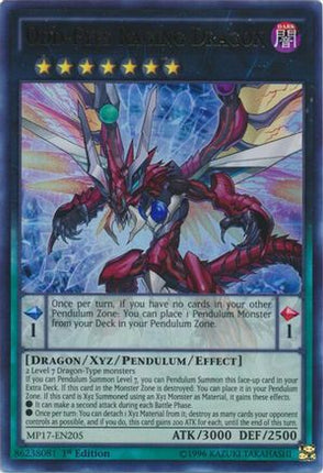 Odd-Eyes Raging Dragon (Ultra Rare) [MP17-EN205] 1st Edition
