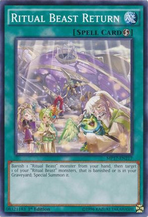 Ritual Beast Return (Common / Short Print) [MP17-EN217] 1st Edition