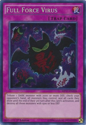 Full Force Virus (Secret Rare) [MP17-EN228] 1st Edition