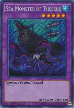 Sea Monster of Theseus (Secret Rare) [MP17-EN231] 1st Edition