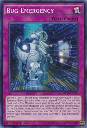 Bug Emergency (Common / Short Print) [MP17-EN040] 1st Edition