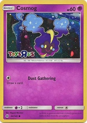 Cosmog - 64/149 (Toys R Us Promo) [Miscellaneous Cards & Products] Holofoil