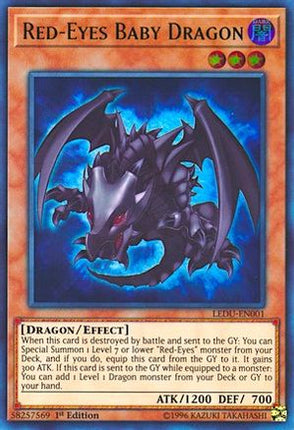 Red-Eyes Baby Dragon [LEDU-EN001] Ultra Rare