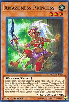 Amazoness Princess (Super Rare) [LEDU-EN008] 1st Edition