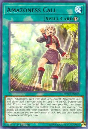 Amazoness Call (Rare) [LEDU-EN010] 1st Edition