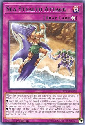 Sea Stealth Attack (Rare) [LEDU-EN018] 1st Edition