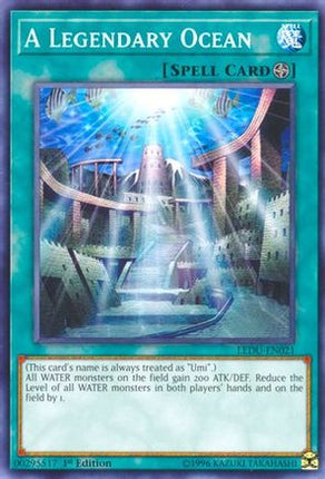A Legendary Ocean (Common / Short Print) [LEDU-EN021] 1st Edition