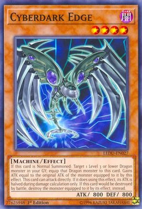 Cyberdark Edge (Common / Short Print) [LEDU-EN027] 1st Edition