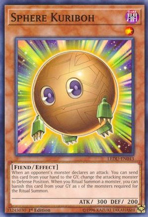 Sphere Kuriboh (Common / Short Print) [LEDU-EN043] 1st Edition