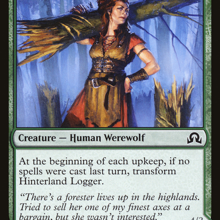 Hinterland Logger // Timber Shredder [Shadows over Innistrad]