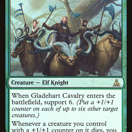 Gladehart Cavalry [Oath of the Gatewatch Promos] Foil