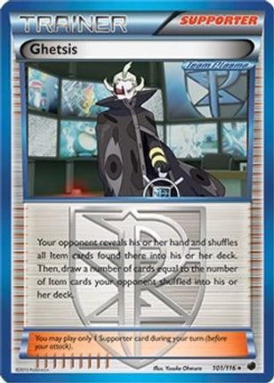Ghetsis - 101/116 (BW Plasma Freeze) [Deck Exclusives]