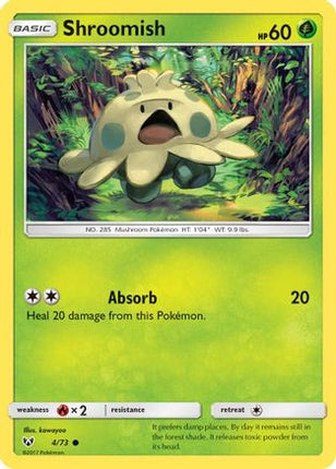 Shroomish - 4/73 [Shining Legends] Reverse Holofoil