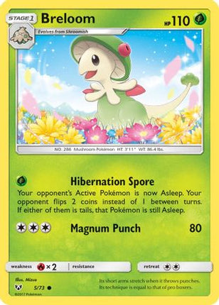 Breloom - 5/73 [Shining Legends]