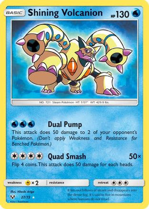 Shining Volcanion - 27/73 [Shining Legends] Holofoil